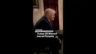 Trump: US Warned Iran on Protests