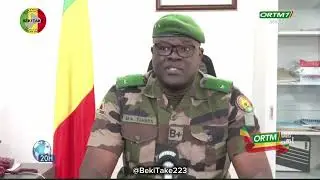D&eacute;claration rassurante du sous-chef des op&eacute;rations de l&rsquo;arm&eacute;e malienne, le G&eacute;n&eacute;ral Makan Diarra