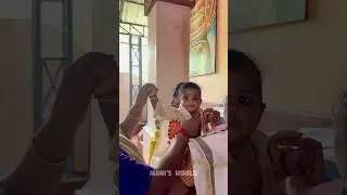 കുഞ്ചന്റെ ചോറൂണ് 👶സ്നേഹത്തിനൊപ്പം ഒരുചൂടുള്ള ഓർമ! 💛 #MalayaliTradition FirstRiceCeremony #shorts