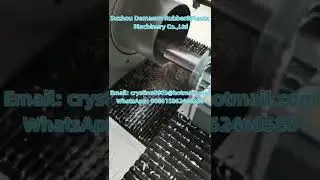 PVC water well pipe production,Internal pipe threading process,Plastic pipe machine,pipe threader