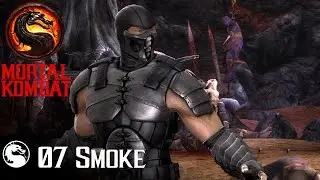 Mortal Kombat 9 (2011) Story Mode: 07 Smoke - Let's Play - 1080p 60fps