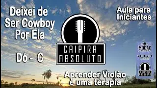 Aula de Solos ''Deixei de Ser Cowboy Por Ela