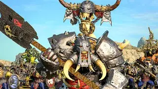 Da Alpha Orc - GREENSKINS vs DWARFS - Total War Warhammer 3 cinematic battle
