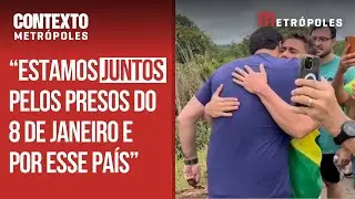 Carlos Bolsonaro se une a Nikolas na &ldquo;caminhada pela liberdade&rdquo;. Veja v&iacute;deo