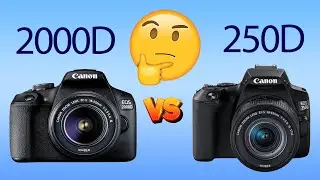 Canon 2000d vs Canon 250d Qual è Meglio per Iniziare? ITA