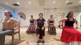 Compania Carmen Romero School of Flamenco Dance Arts Intensive workshop
