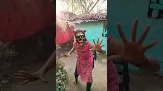 Amaira ban gyi bhoot 😱 #shorts #shortsfeed #youtubeshorts #viralvideo #funnyshorts #trending #viral￼