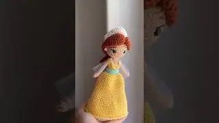 Amigurumi Princess Anastasia Crochet Pattern 👑✨ #shorts
