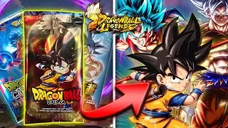 ¡JUGANDO CON UN EQUIPO QUE ME SALGAN EN SOBRES DE DRAGÓN BALL!