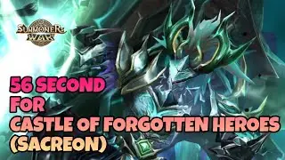 НОВЫЙ РЕКОРД ДЛЯ CASTLE OF FORGOTTEN HEROES {SACREON}[Summoners War : Sky Arena]