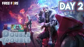 TNB DOUBLE TROUBLE DAY 3| ITS DAY THREE .. HEADSHOT FREE  || FREE FIRE LIVE WITH TERMINATOR BROTHERS