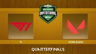 T1 vs Homeless (Game 1) | PAX Arena Invitational (Quarterfinals)
