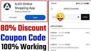 ajio coupon code today || ajio discount coupon 2025 || ajio coupons today || ajio offers today
