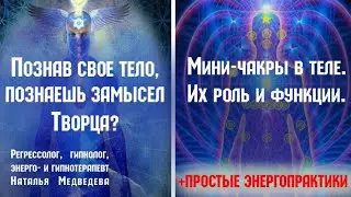 Мини чакры человека. Их функции. Замысел Творца. Сеанс ченнелинга через Аспект Севайя.