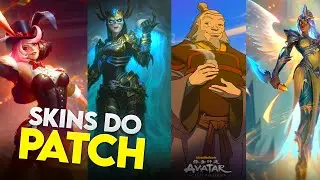 SKINS DO PATCH 8.12 + 8.11 B&Ocirc;NUS E COMO CONSEGUIR - ⚡ Smite BR