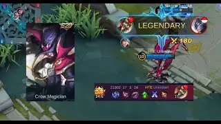 Kaja Crow Magician Gameplay | Skin Season 20 Mobile Legend