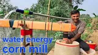 water powered corn grinder mill EP- 97