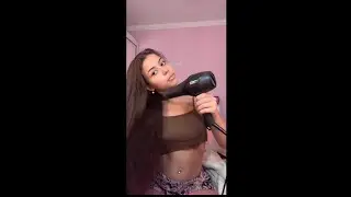 Routines -- Drying my hair .. &hearts;️🎉 #live
