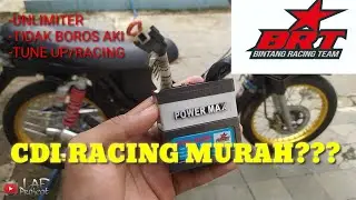 PASANG CDI BRT POWERMAX DUALBAND TYPE TUNE UP RACING - RIVIEW! SUPRA X 125 BORE UP