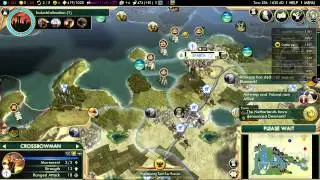Civ V Live (Greece) #11 - Emperor, 12 Player, Standard Speed, Europe