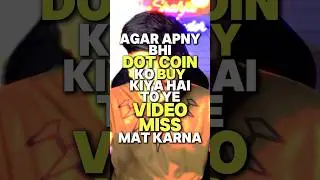 Dot Coin News !!!! #foryou #dot #etf #trending #crypto #viralvideo #fyp #youtube