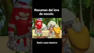 Falto la Master emerald👀 (clip no mio) #knucklestheechidna #sonicboom #memes