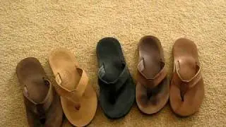 Rainbow sandals