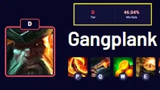This undocumented Gangplank change put him into D tier...