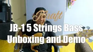 #JaszReviews | jCraft JB-1 5 Strings Unboxing, Review and Demo