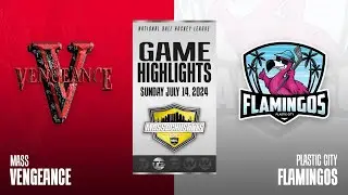 NBHL Massachusetts Tier 2: Mass Vengeance vs. Plastic City Flamingos Highlights (07/14/2024)