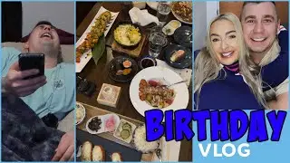 My BOYFRIEND's REACTION to his BIRTHDAY presents 🎁 *Vlogmas Day 4*