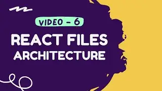 React in Arabic - #6 Files architecture