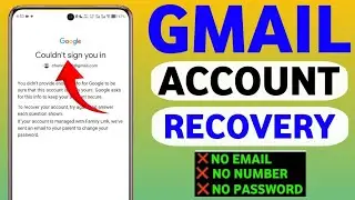 How to recover gmail Account without phone number and Recovery email || Google Account Recovery 2026