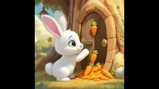 The Carrot Chase &ndash; A Silent Bunny Adventure in 3D** #shortfeeds #cute #cartoon