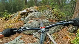 The Double Black Trail With A Dozen Rock Slabs