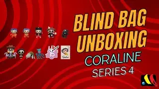 Coraline 3D Foam Bag Clips (Series 4) - Blind Unboxing - Monogram International Inc.