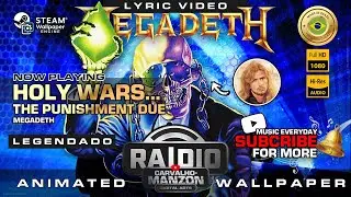 📰 Священные войны... (Текст песни) - LEGENDADO #Megadeth (1990) Анимированное видео с текстом пес...