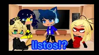miraculous Scarlet lady reaccionan al original