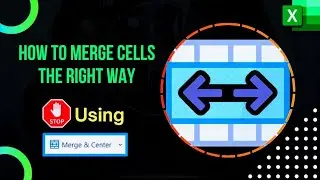 Alternative to Excel Merge & Center | Avoid Problem of all Merged Columns Getting Selected |