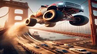 Trucks and Cars  jumping show - The Best Show Ever | San Francisco map