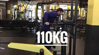 Streetlifting. dips +110kg