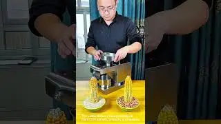 Make corn oil at home  Good tools and machinery can increase work efficiency #crafts #arts