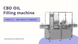 CBD oil boston glass dropper bottle filling capping machine ( 2Oz / 60 ml ) RELIANCE