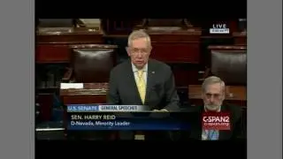 Harry Reid loses his cool over Senate Republican obstruction