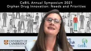 Orphan Drug Innovation Needs and Priorities: CeBIL Symposium 2021