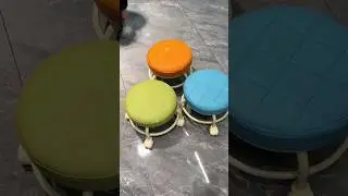 Low Rolling Stool | Multifunctional Household Stool #shorts