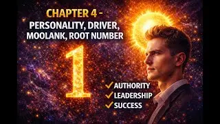 Chapter 4 - Personality Number 1 Explained | Root / Moolank / Driver 1 | Characteristics & Examples