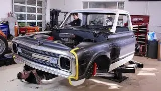1969 Chevrolet C-10 SEMA Don Hardy LS3 550HP Build Project