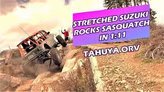 STRETCHED SUZUKI SAMURAI CONQUERS SASQUATCH IN 1:11 @ TAHUYA ORV PARK