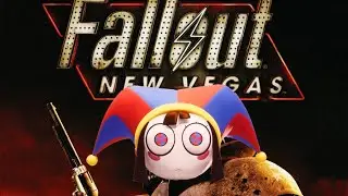 Jax and Pomni fight but Pomni uses the VATS system from Fallout